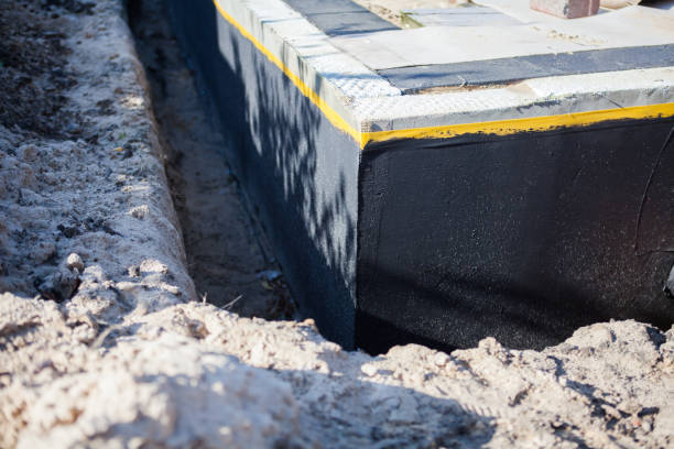 Professional Emergency Waterproofing technician working in Maplewood, NJ